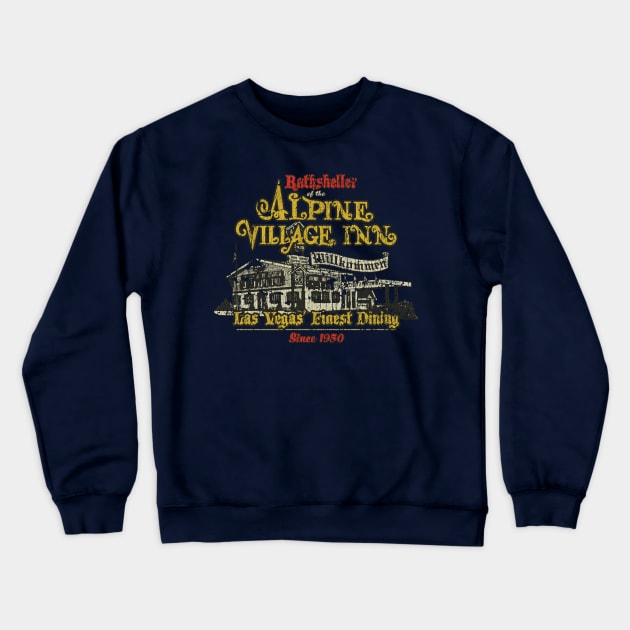 Alpine Village Inn Las Vegas Crewneck Sweatshirt by JCD666